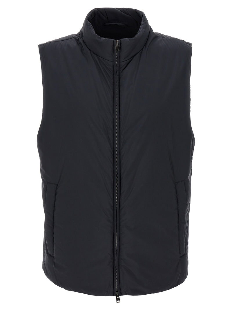 Veste sans manches Herno en polyamide noir