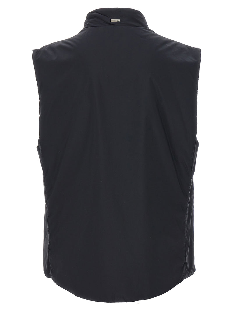 Veste sans manches Herno en polyamide noir