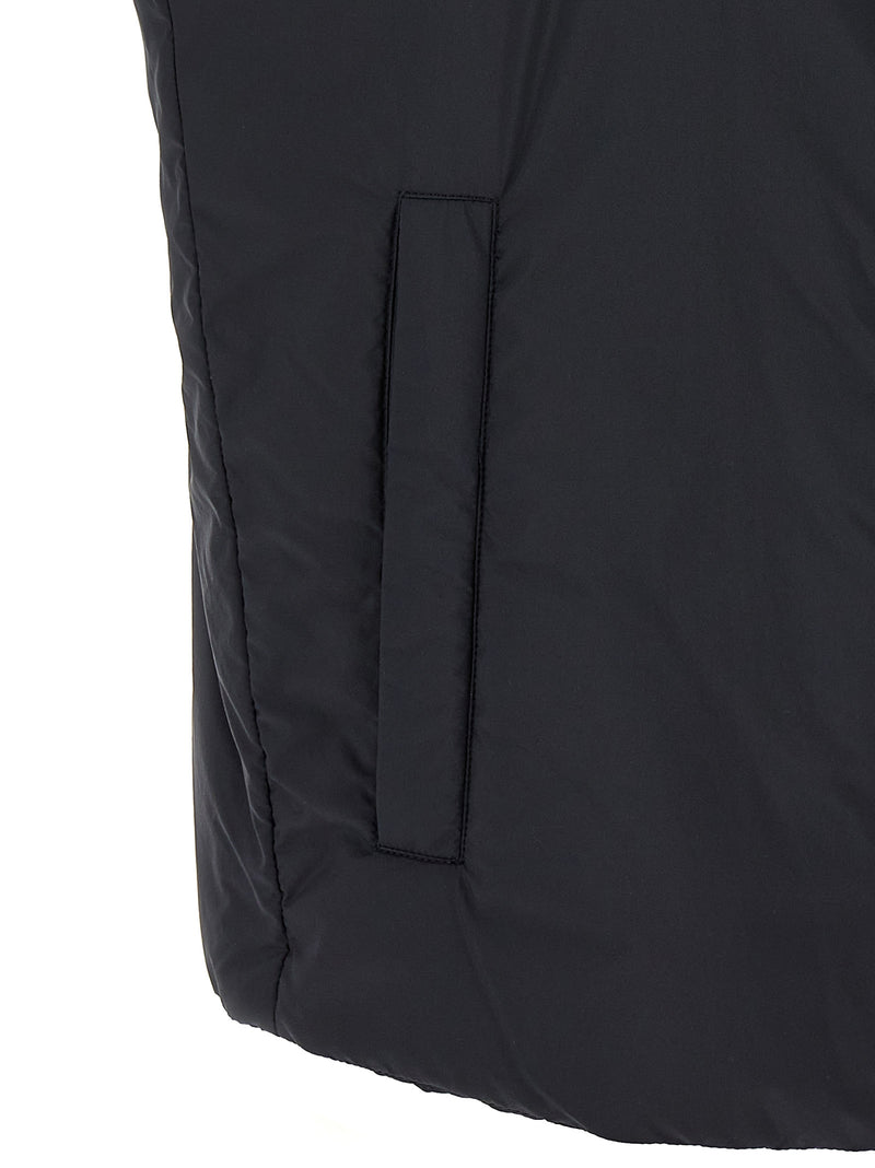Veste sans manches Herno en polyamide noir