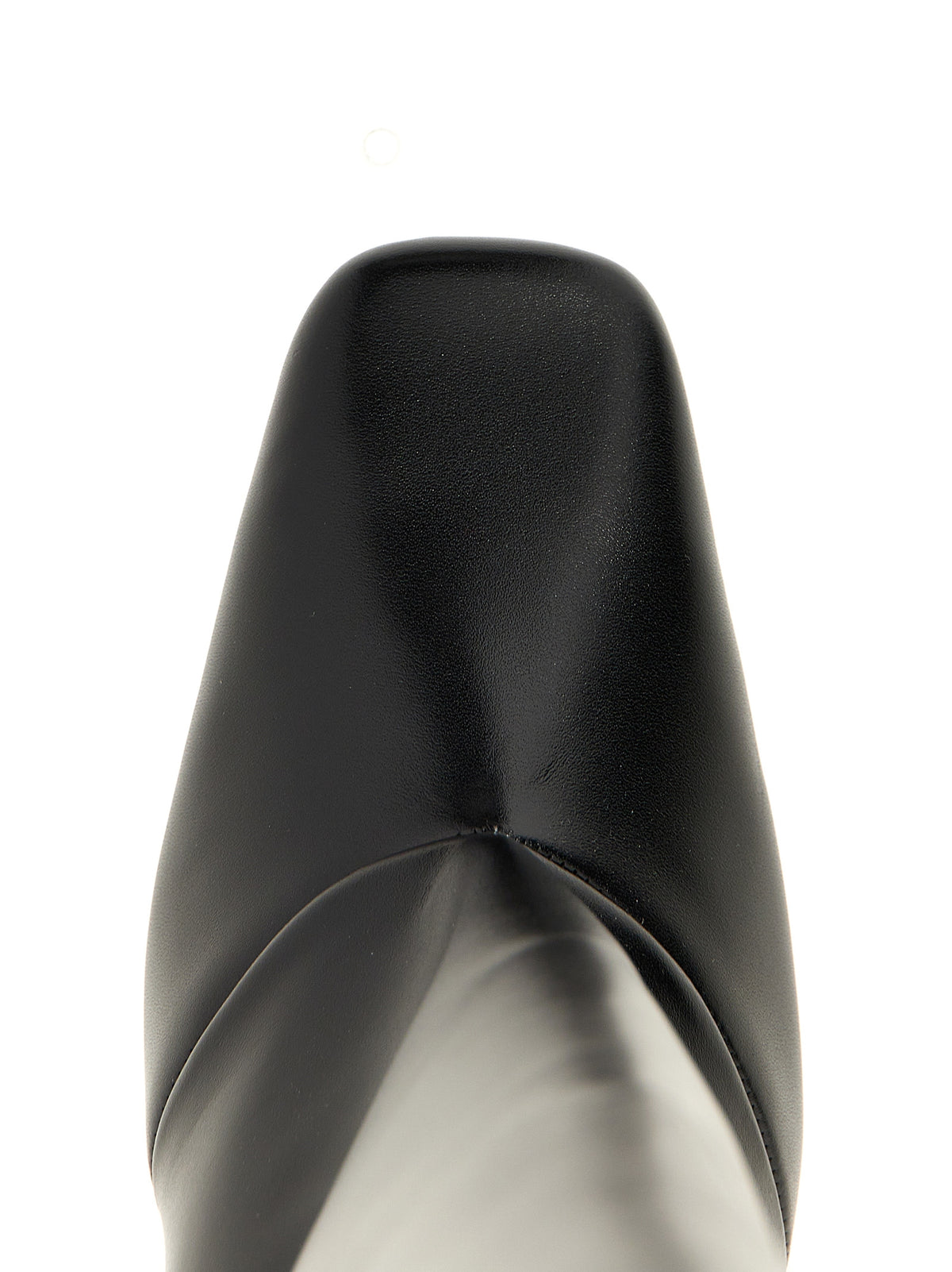 Cuissardes Coperni en cuir de vachette noir
