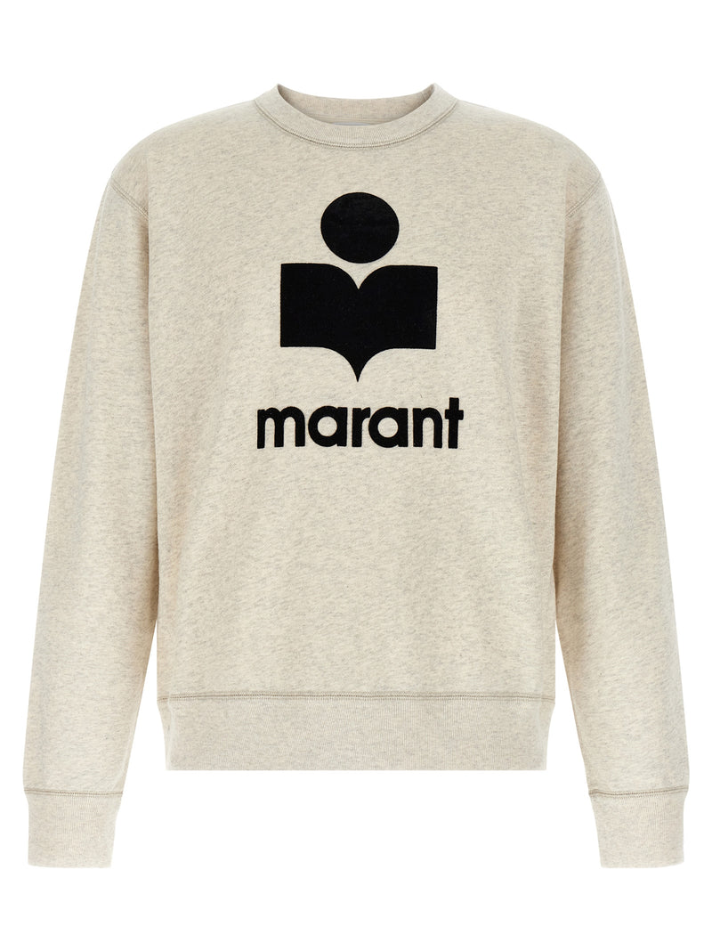 Isabel Marant Mikoy Gray Cotton Sweatshirt for Men