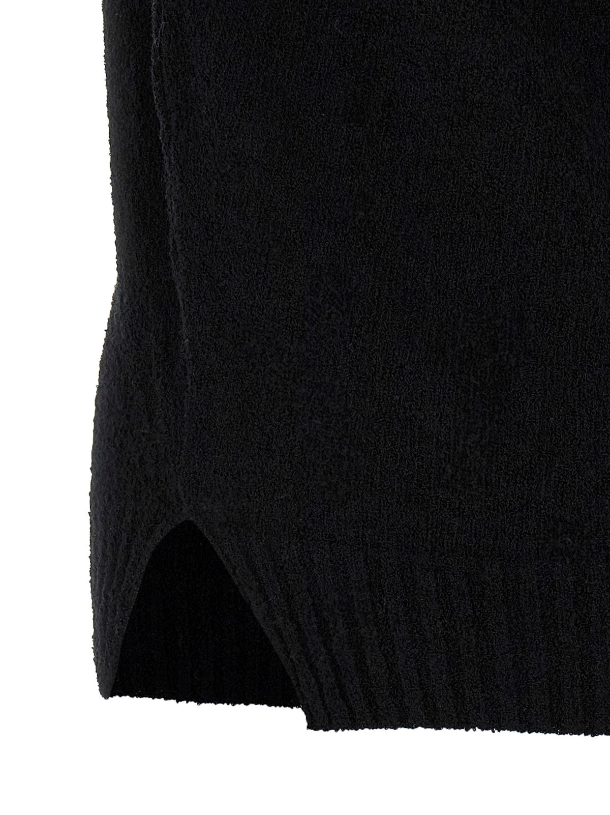 Polo en coton noir MA'RY'YA