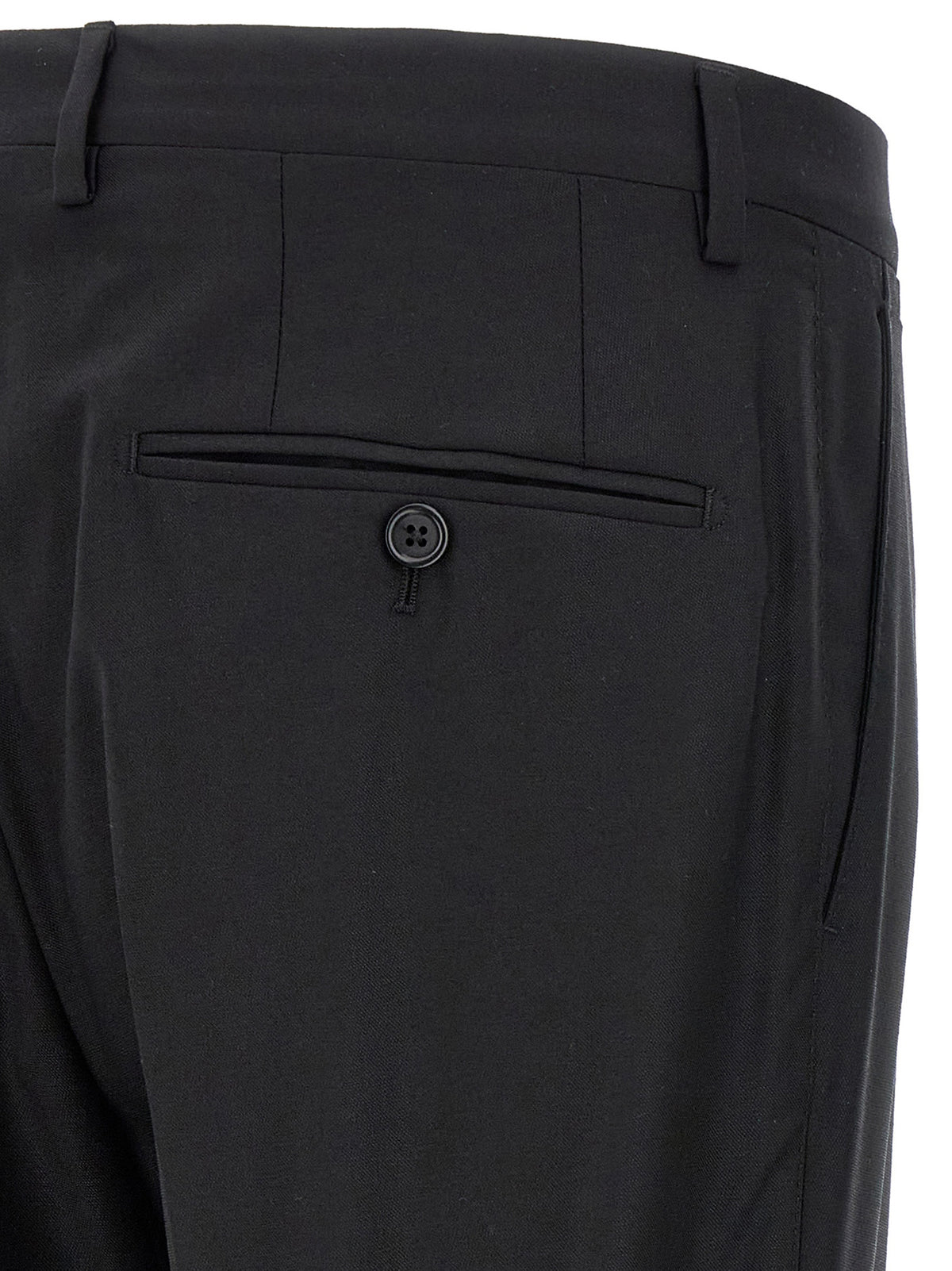 Ensemble deux pièces en laine vierge noire Dolce &amp; Gabbana