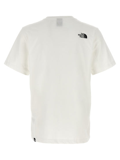 The North Face White Cotton T-Shirt