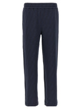 Fendi Blue Polyester Joggers (Workout Pants)