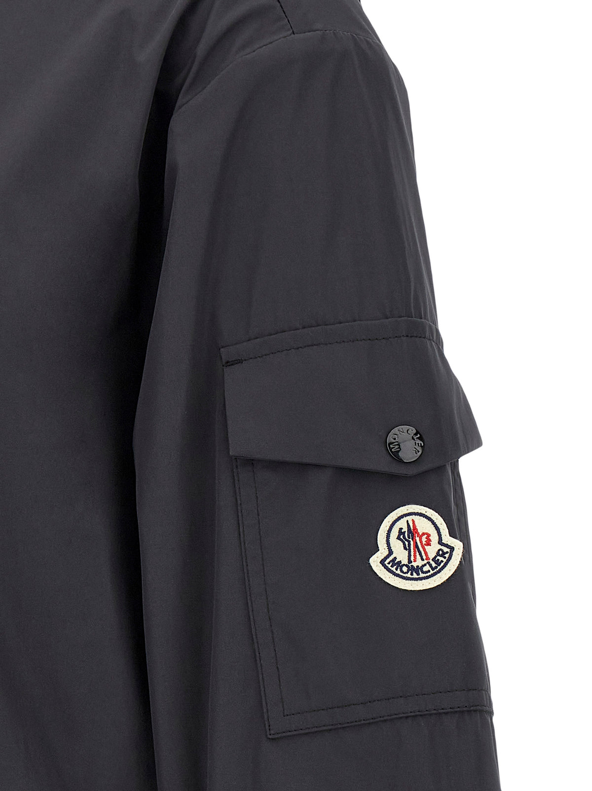 Blouson Moncler en polyester noir
