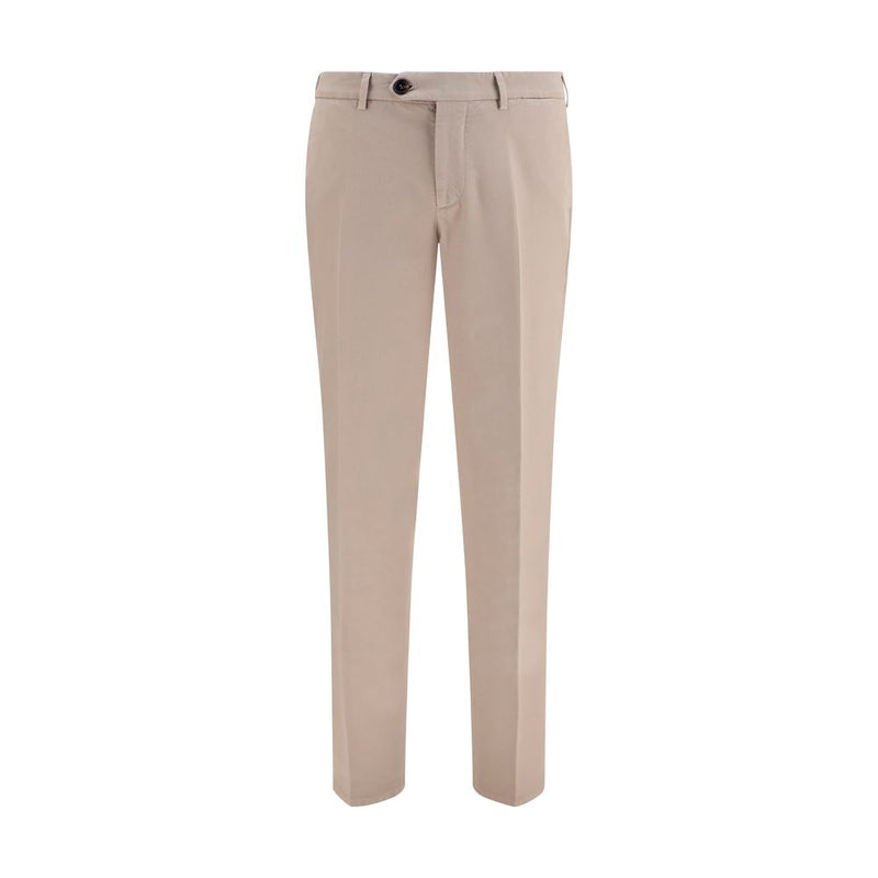 Brunello Cucinelli Pantalon décontracté en coton beige