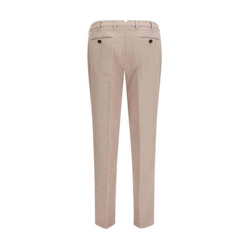 Brunello Cucinelli Pantalon décontracté en coton beige