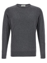 JOHN SMEDLEY Gray Cotton Cardigan
