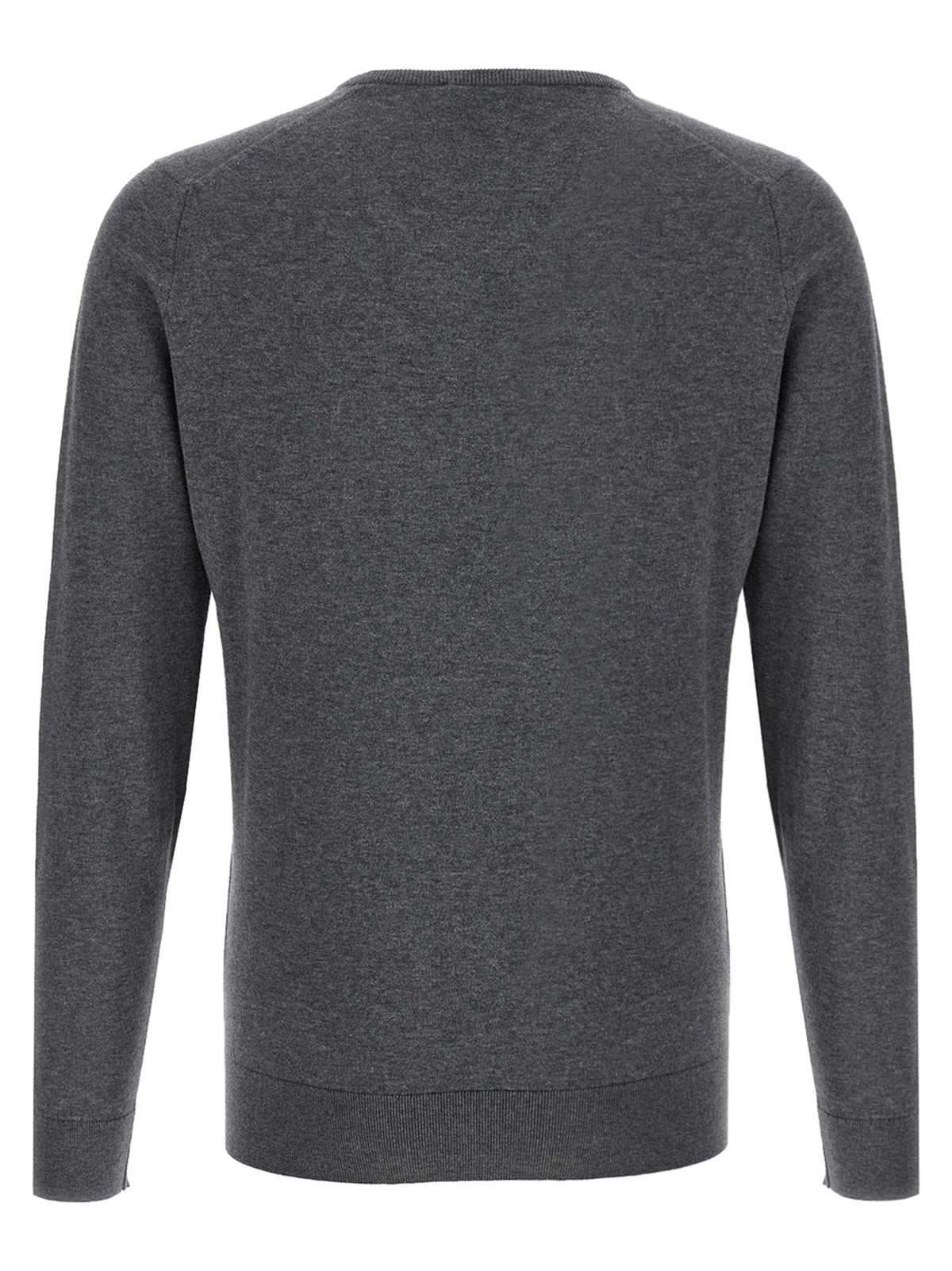 JOHN SMEDLEY Gray Cotton Cardigan