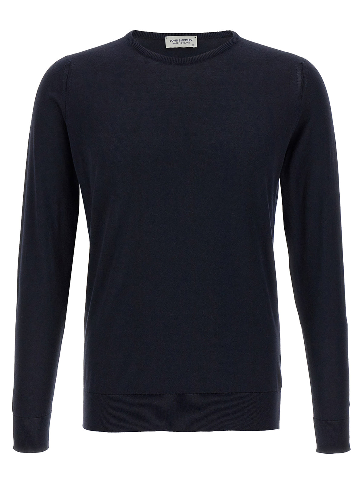 JOHN SMEDLEY Blue Cotton Cardigan