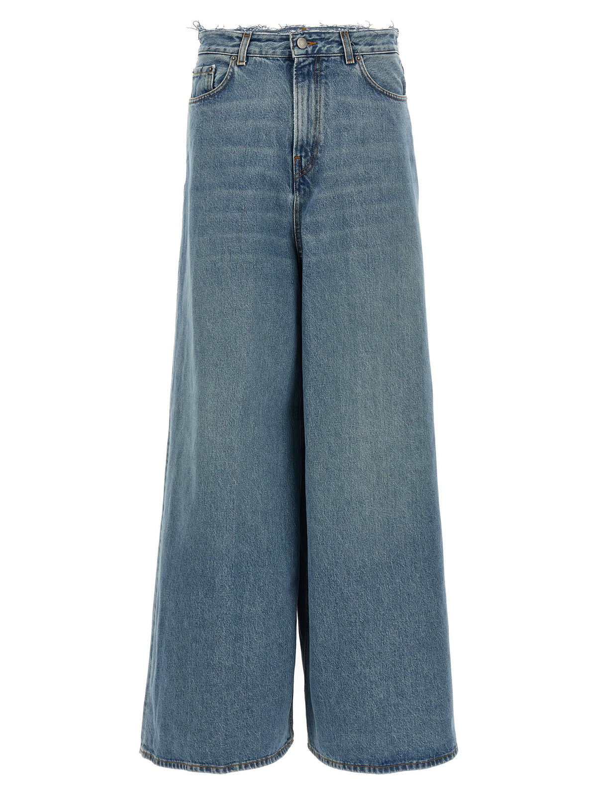 Haikure Blue Cotton Jeans Denim