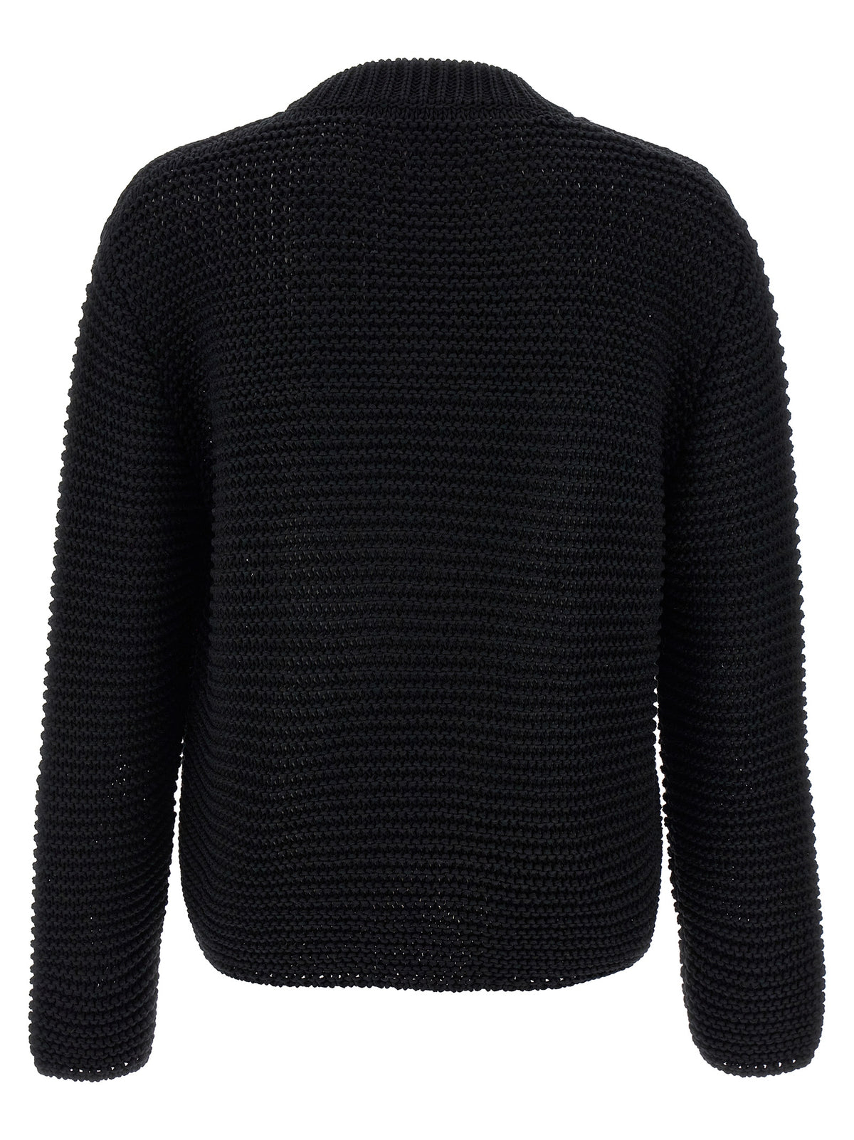 Alexander McQueen Bicolor Cotton Cardigan