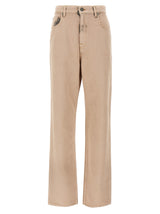 Jean droit Golden Goose en coton multicolore
