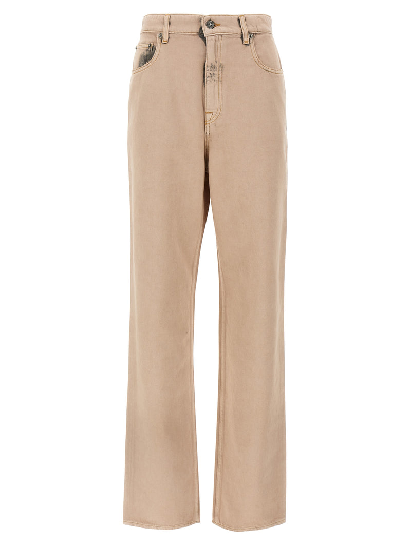 Jean droit Golden Goose en coton multicolore