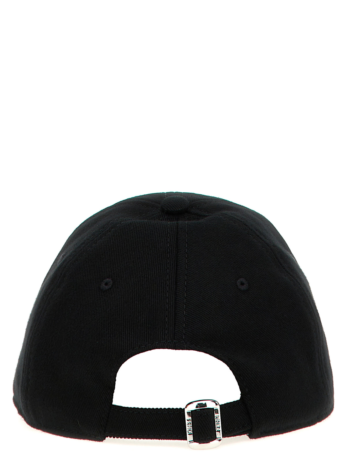 Casquette Fendi en coton noir