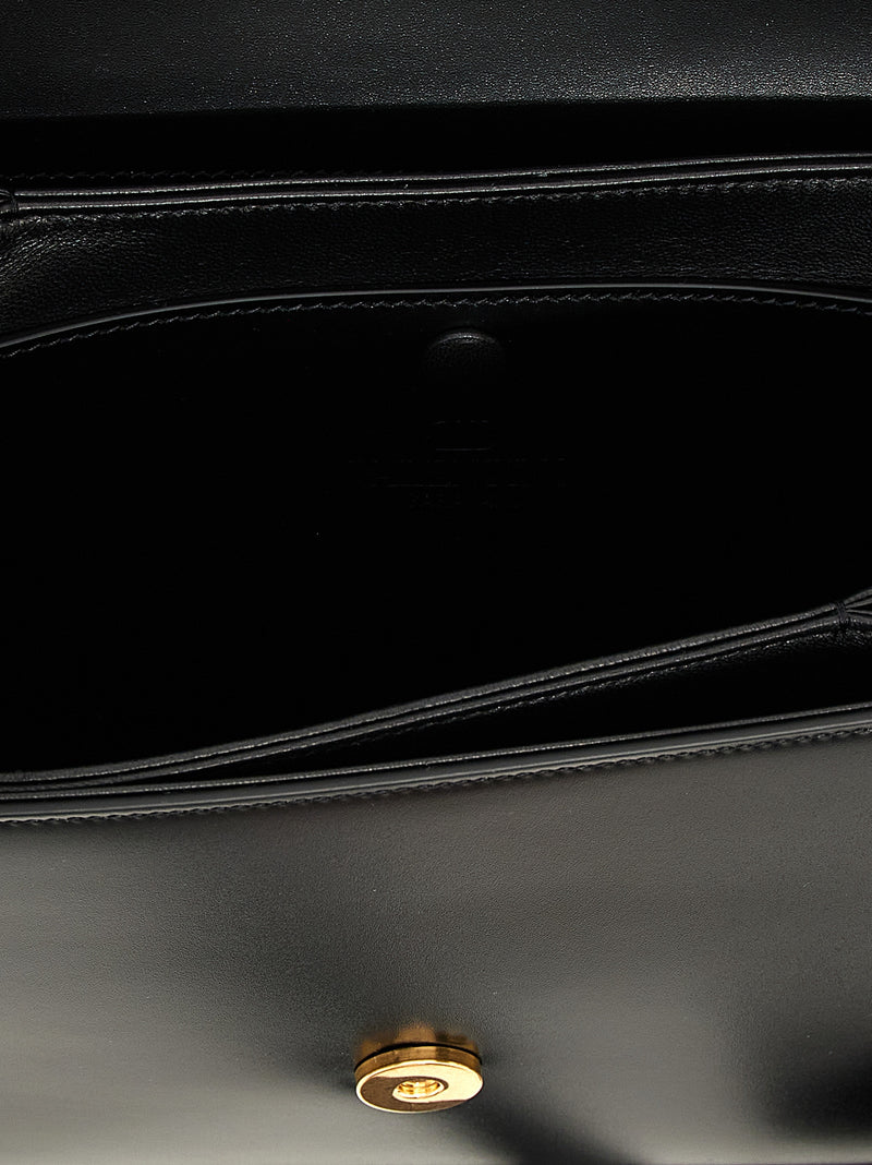 Valentino Garavani Black Calfskin Shoulder Bag - 9TO5 Model