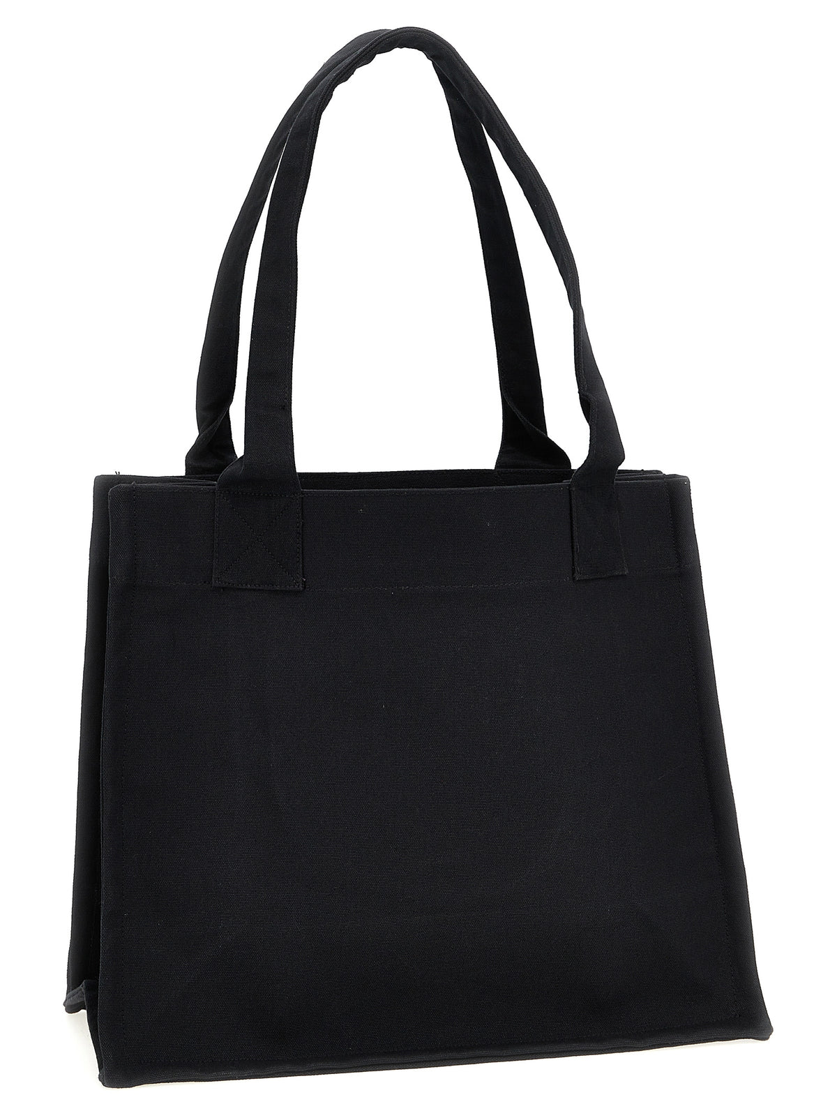 Ganni Bicolor Recycled Cotton Tote Bag - Sustainable Style