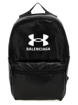 Balenciaga Bicolor Lamb Leather Backpack