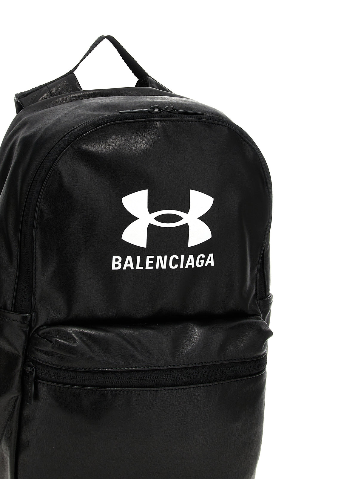 Balenciaga Bicolor Lamb Leather Backpack