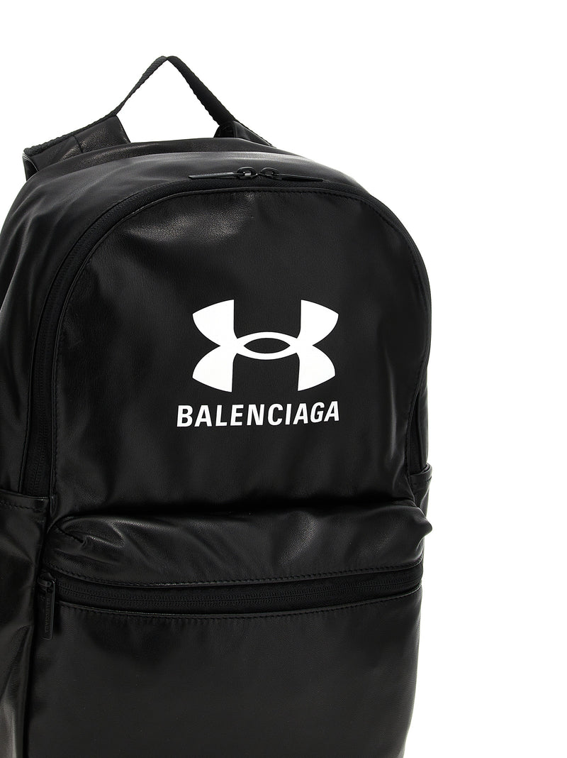 Balenciaga Bicolor Lamb Leather Backpack