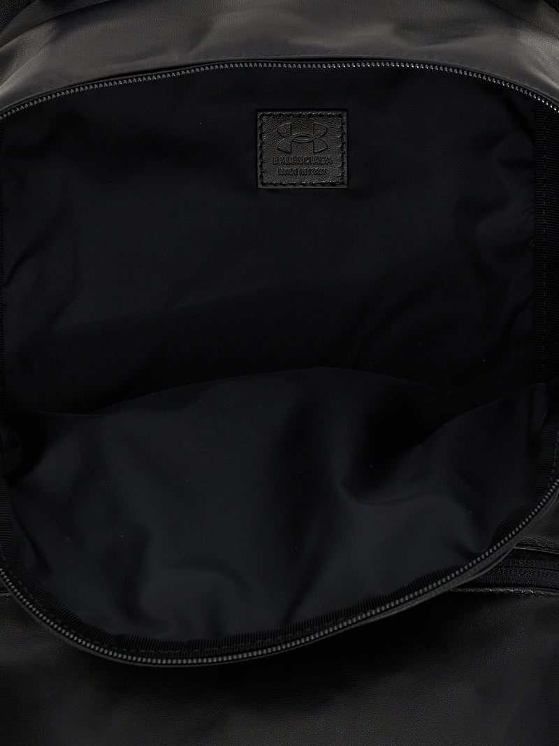 Balenciaga Bicolor Lamb Leather Backpack