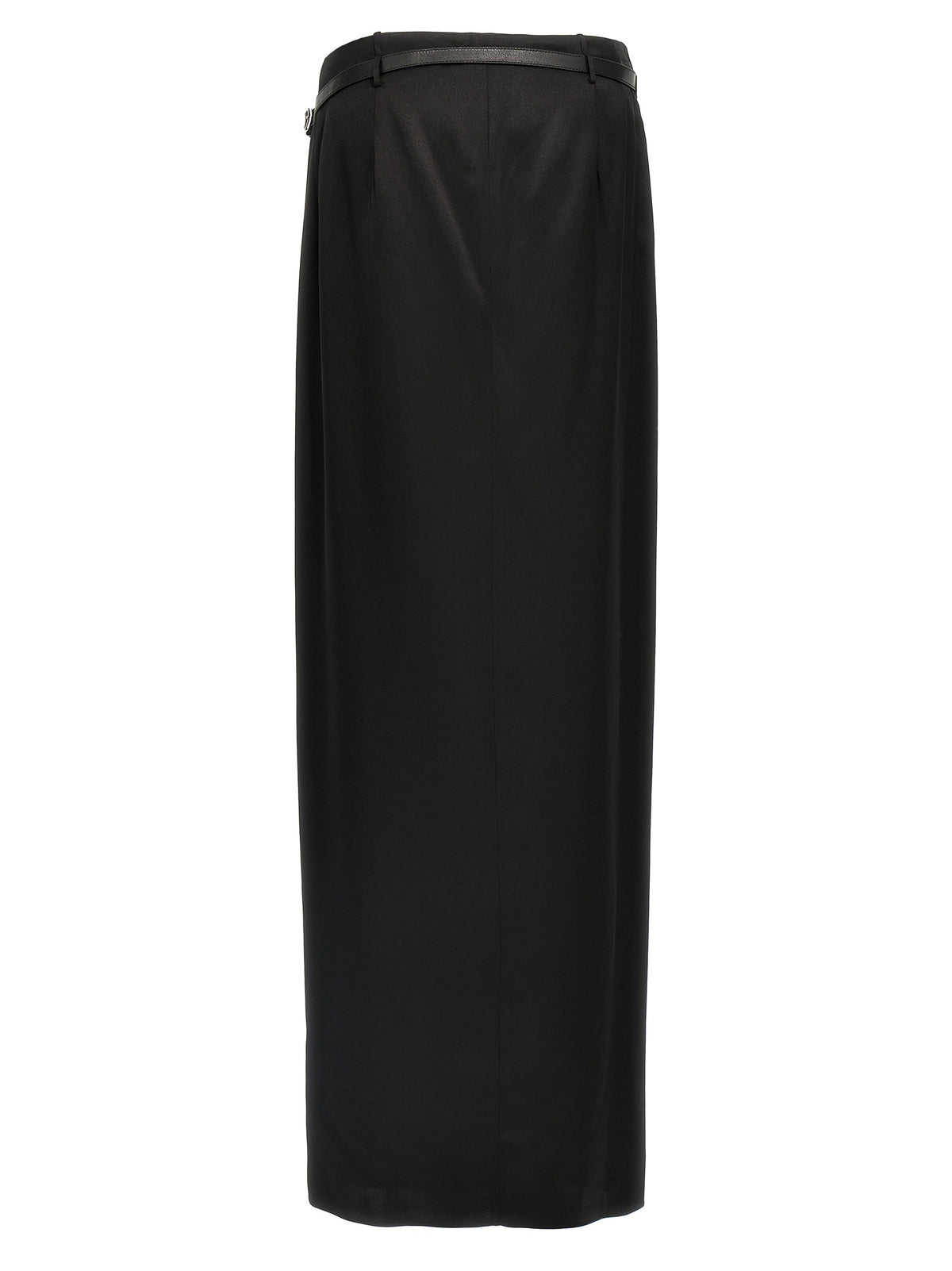 Tom Ford Black Silk Mini Skirt - Wrap Design