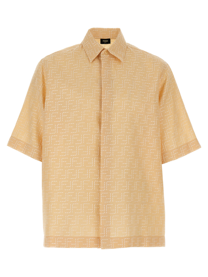 Fendi Beige Linen Blouse