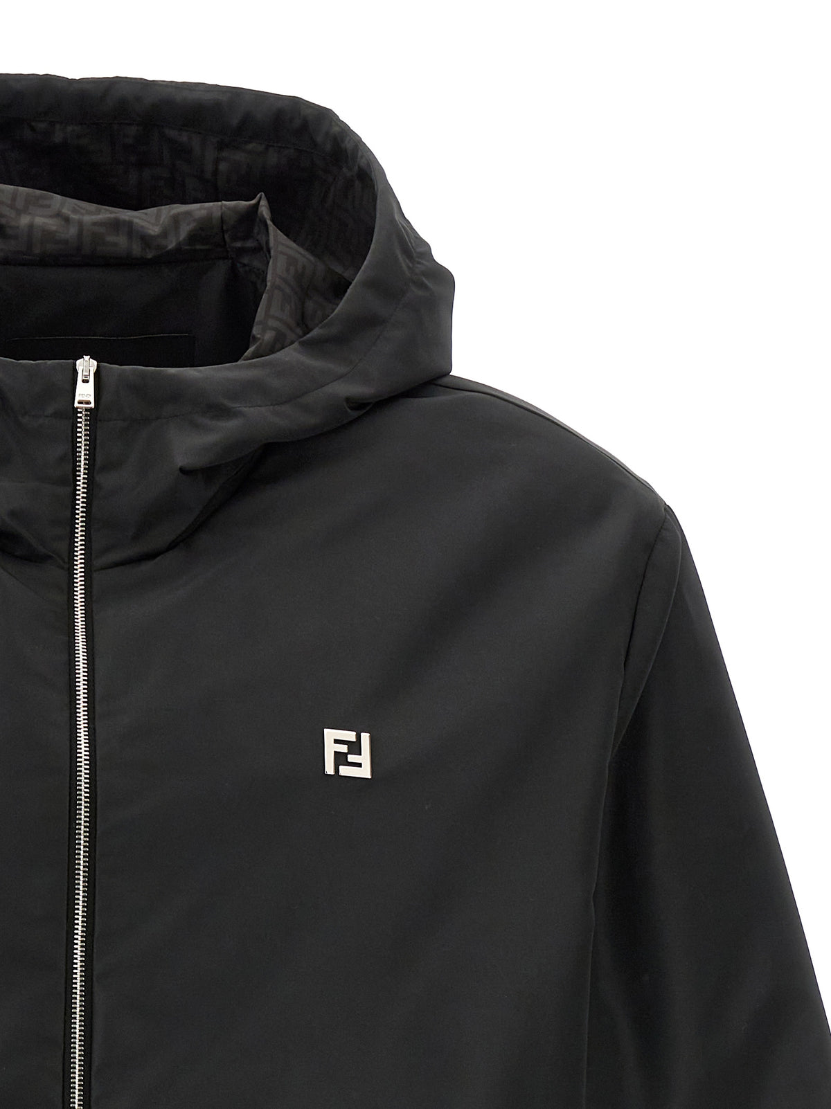 Veste Fendi noire en polyester