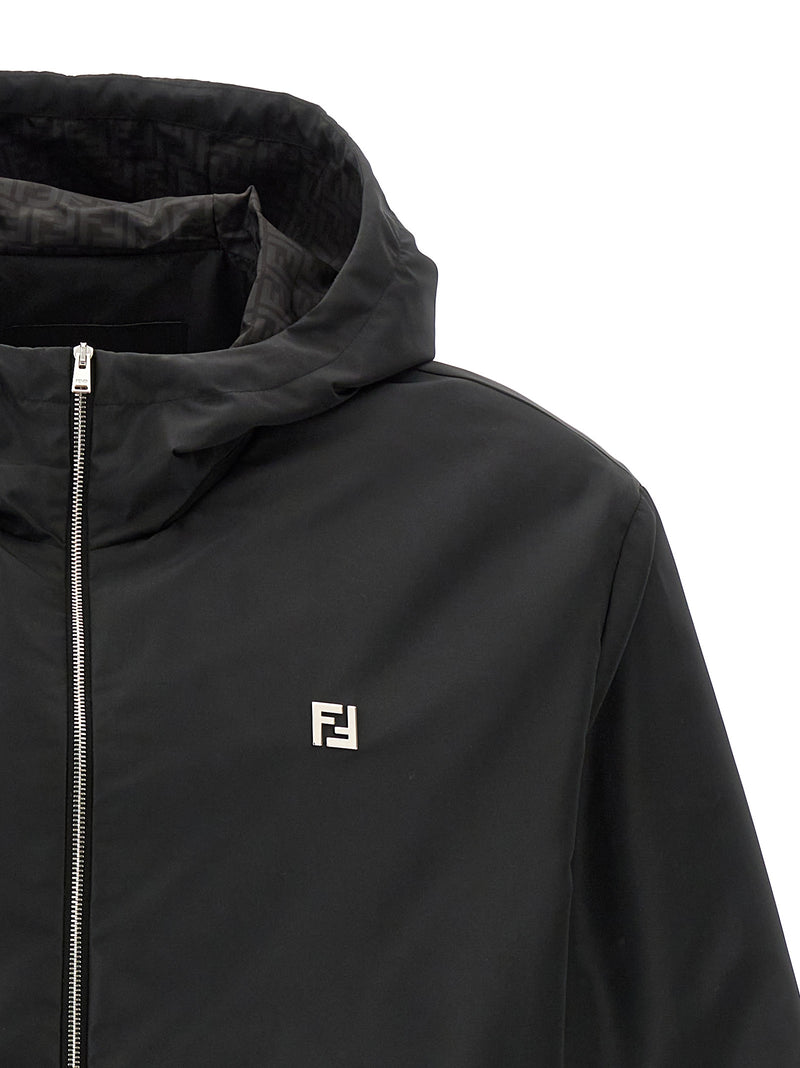 Veste Fendi noire en polyester
