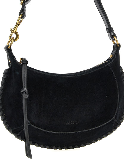 Isabel Marant Black Calfskin Shoulder Bag