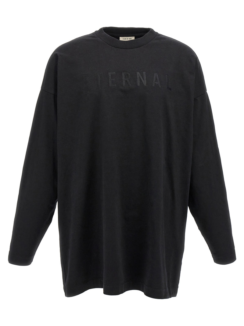 T-shirt en coton noir Fear Of God