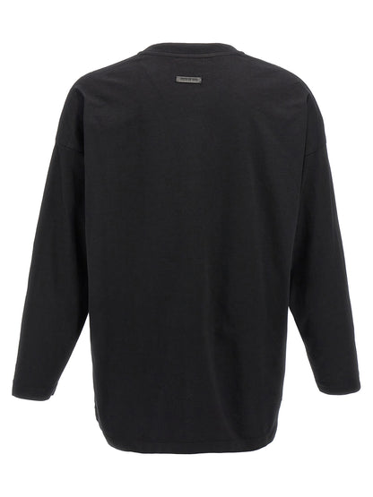 Fear Of God Black Cotton T-Shirt