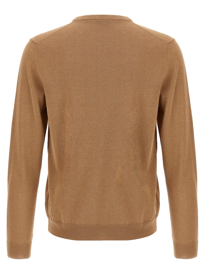 Cardigan en coton beige ZANONE