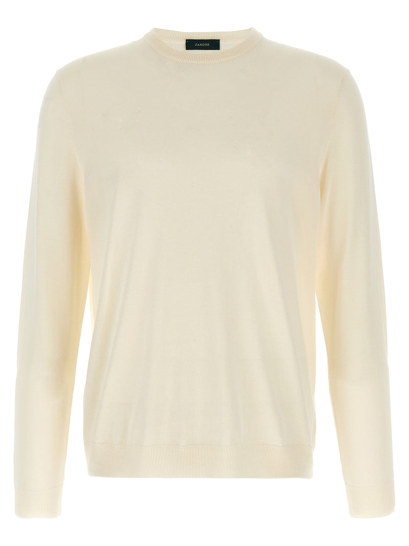 ZANONE White Cotton Cardigan for Men