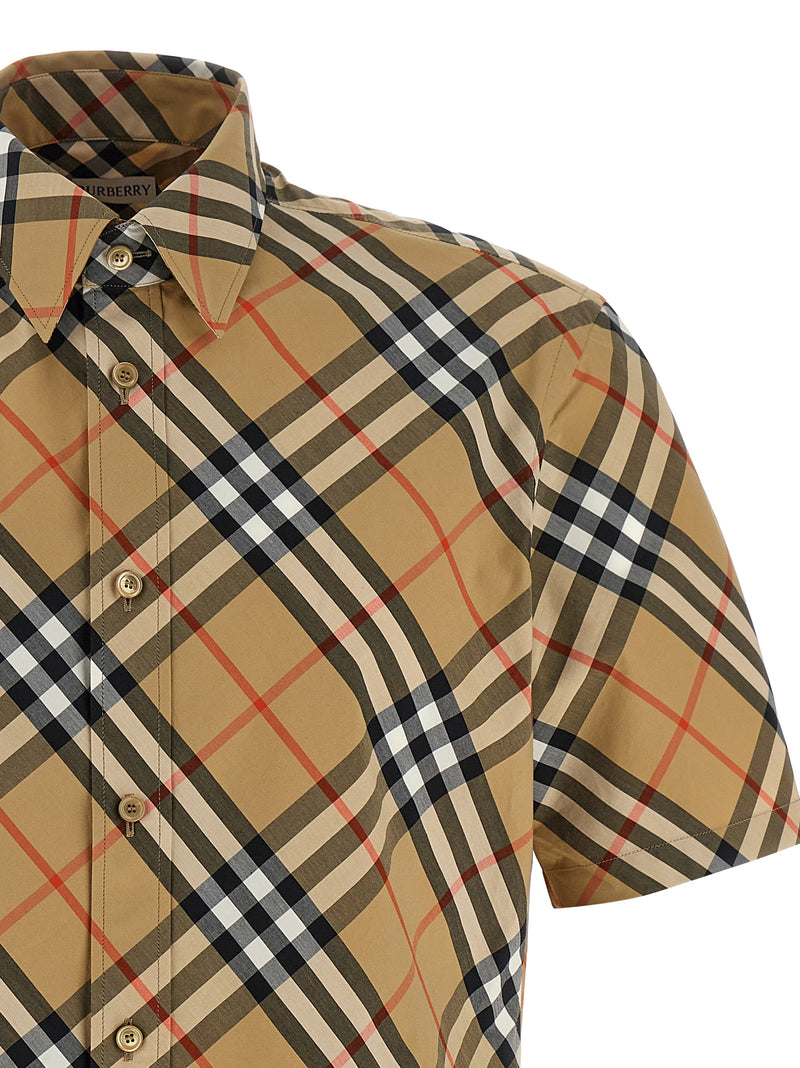 Blouse Burberry en coton beige