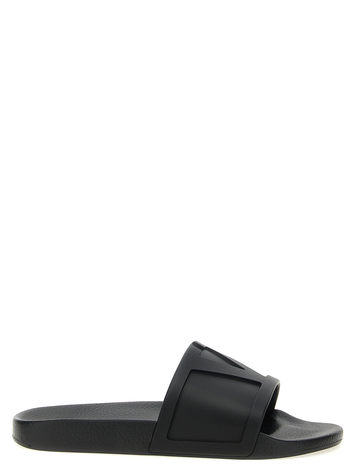 Valentino Garavani Coolside Black Plastic Slides for Men