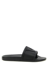 Valentino Garavani Coolside Black Plastic Slides for Men