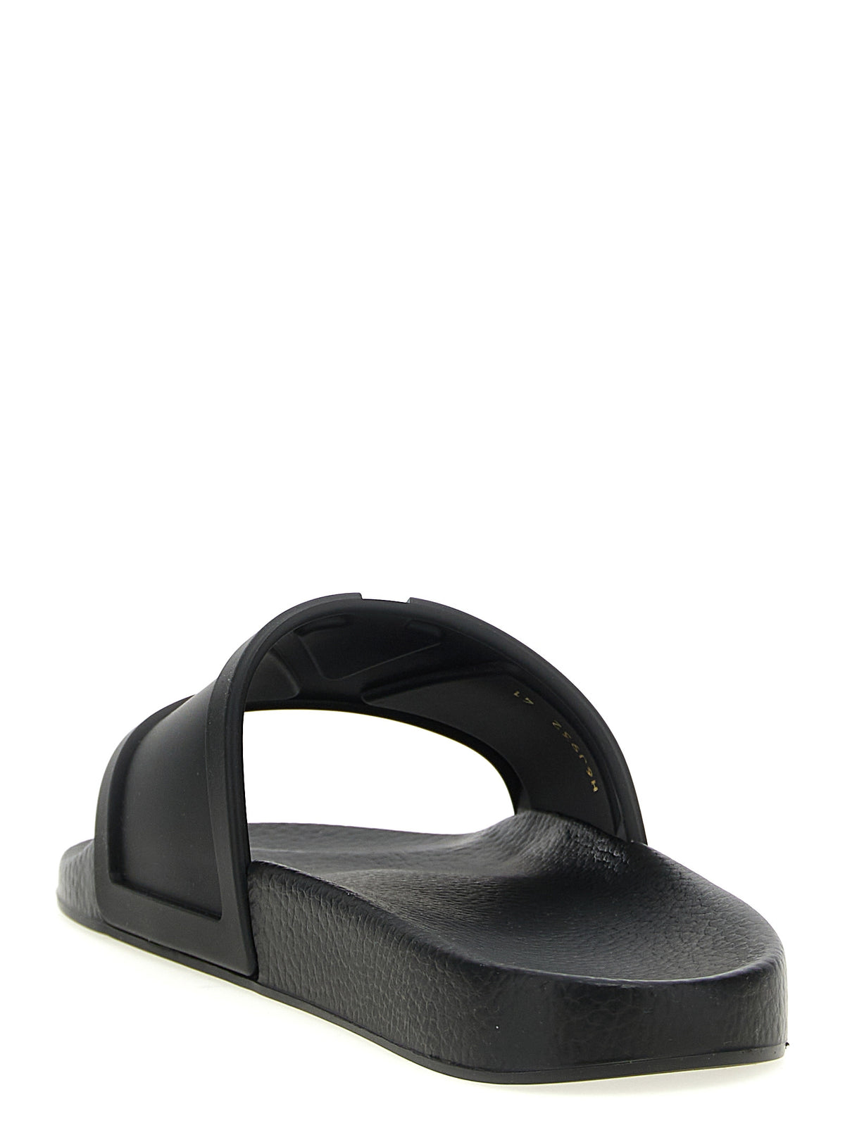 Valentino Garavani Coolside Black Plastic Slides for Men