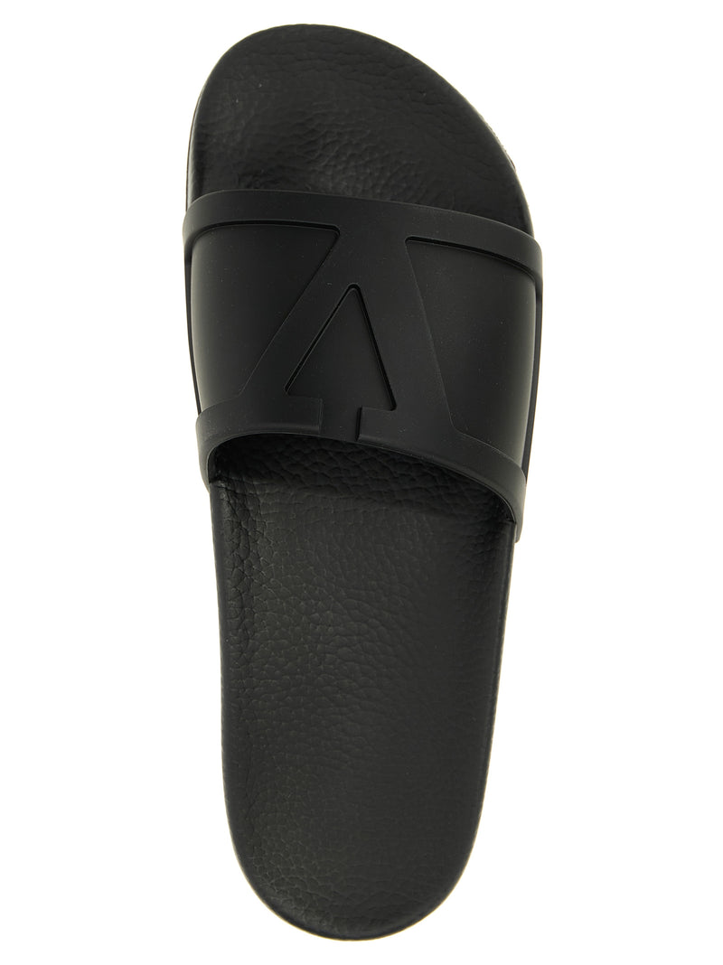 Valentino Garavani Coolside Black Plastic Slides for Men