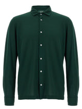 Blouse bicolore en coton ZANONE