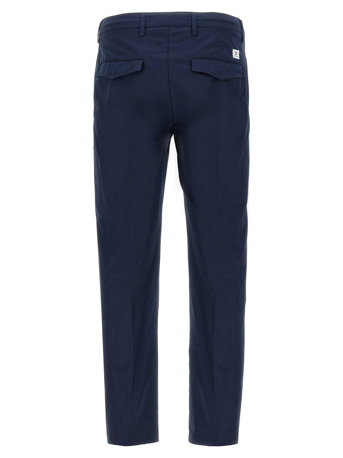 Pantalon cropped en coton bleu, taille 5, par Department 5