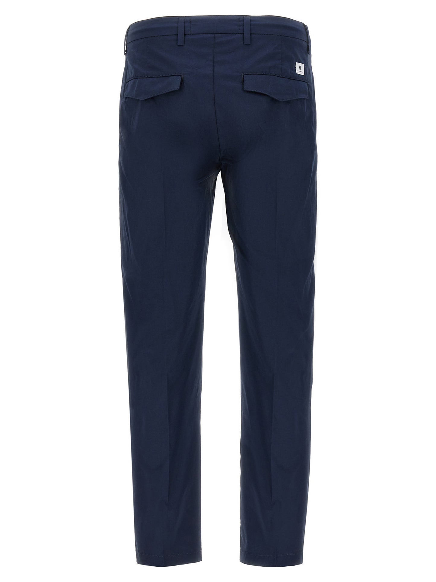 Pantalon cropped en coton bleu, taille 5, par Department 5