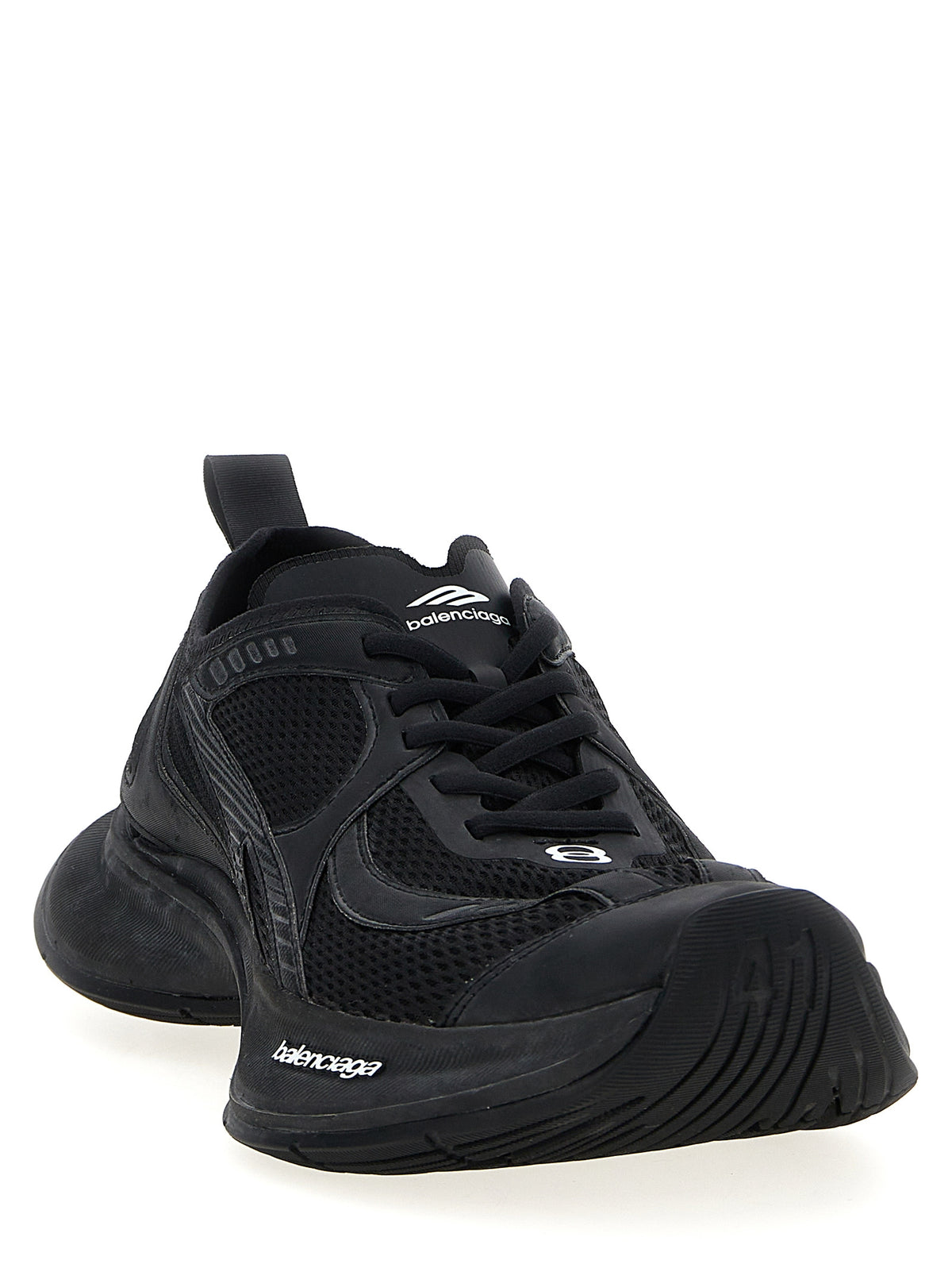 Baskets Balenciaga noires en polyester