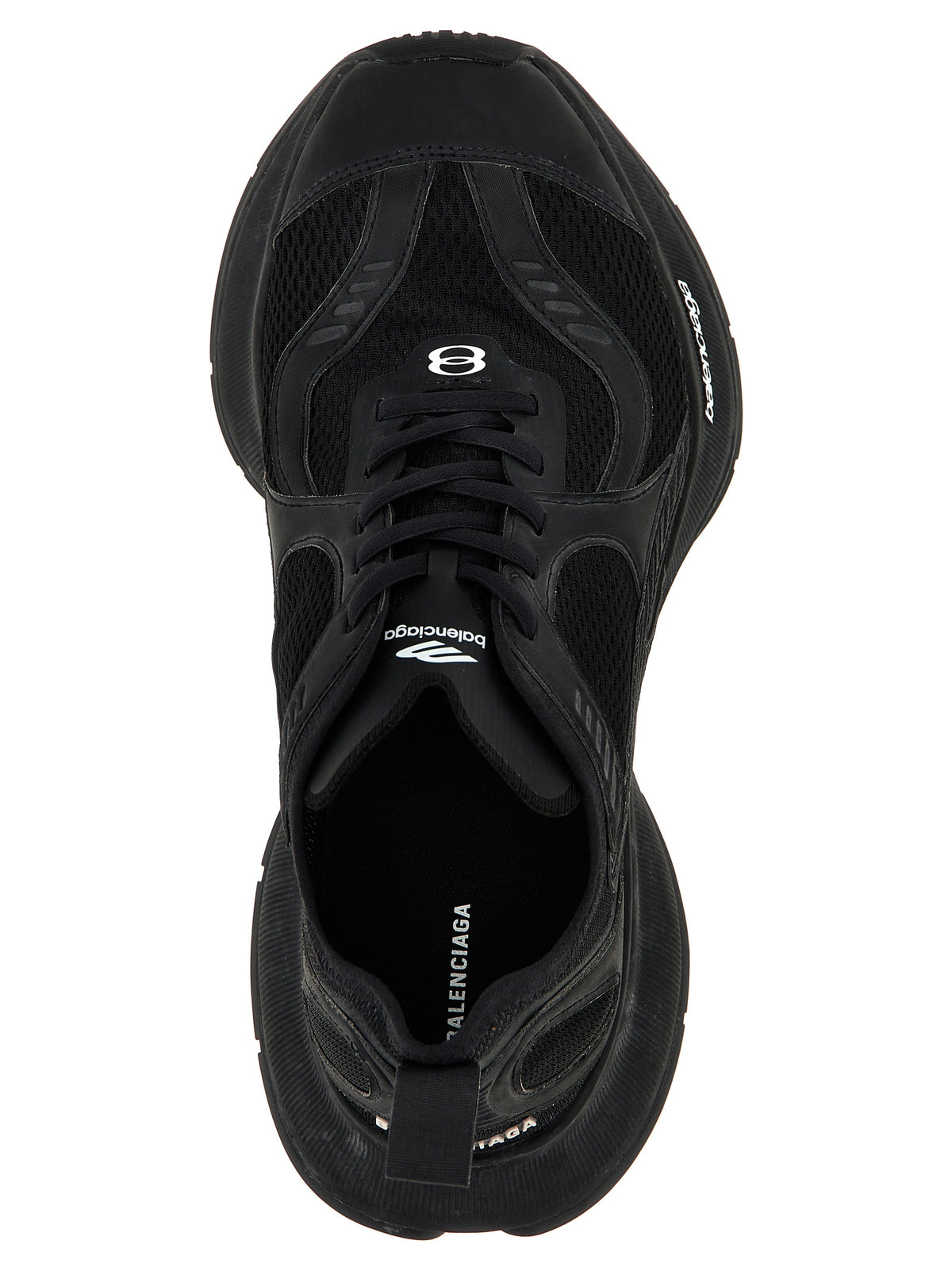 Baskets Balenciaga noires en polyester