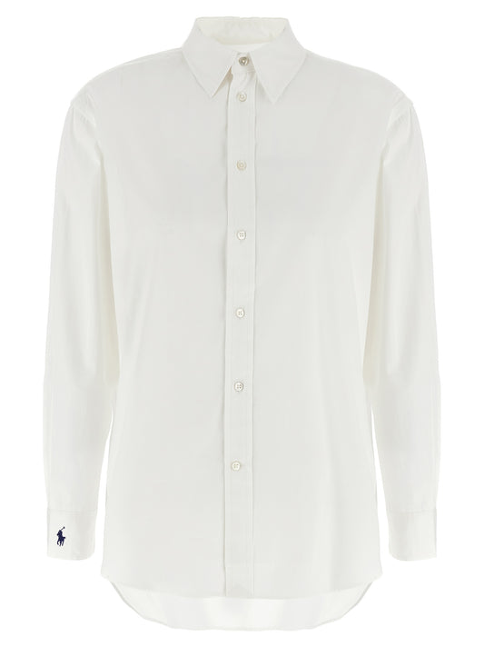 Polo Ralph Lauren Blouse en Coton Blanc
