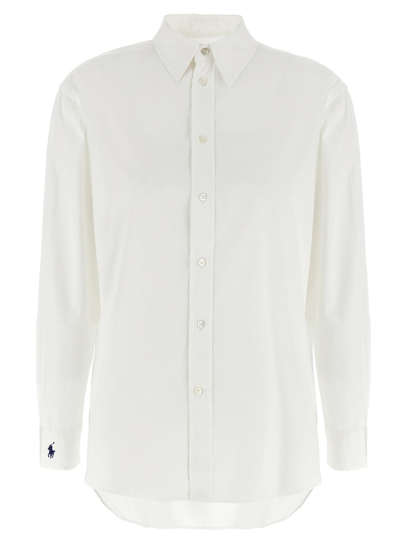 Polo Ralph Lauren Blouse en Coton Blanc