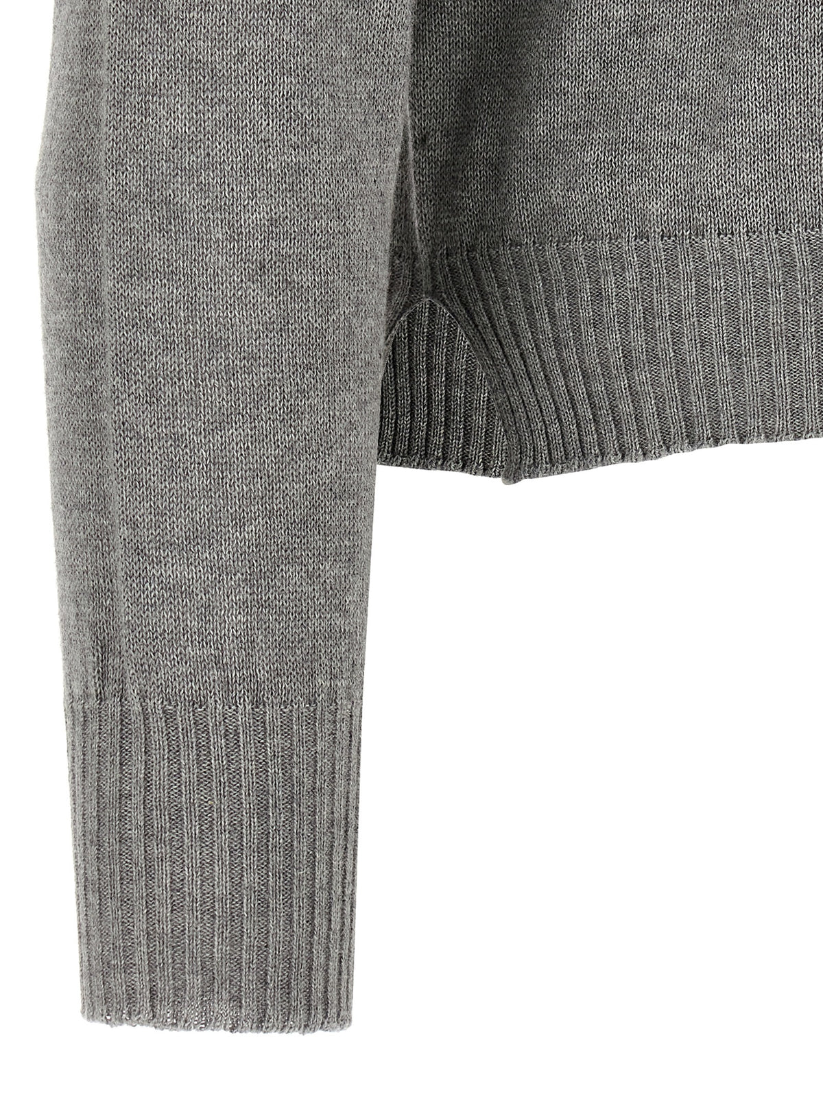 Cardigan MA'RY'YA en coton gris