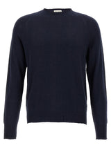 MA'RY'YA Blue Cotton Cardigan