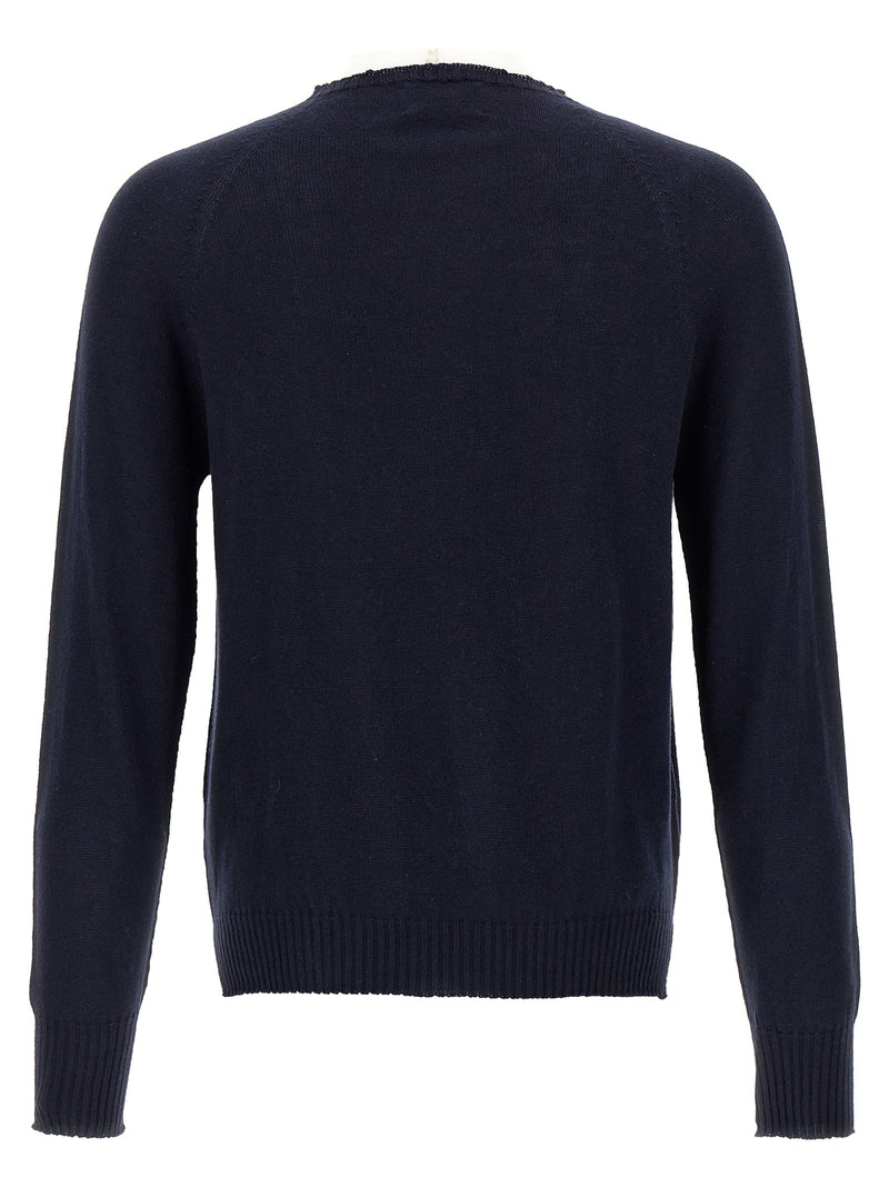 MA'RY'YA Blue Cotton Cardigan - Elegant & Comfortable